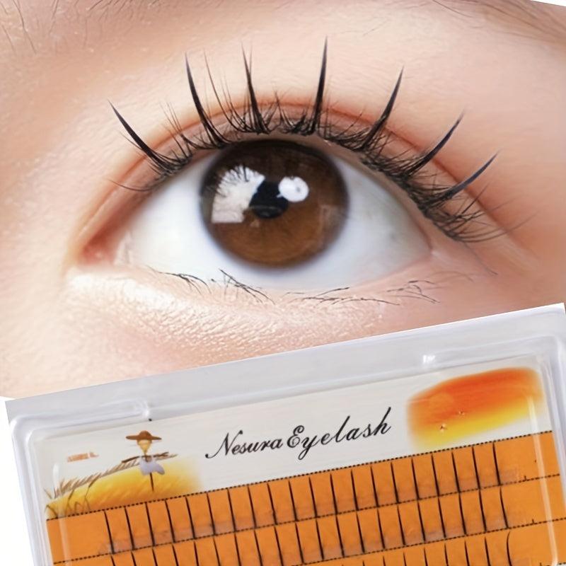 60pcs Single Fairy False Eyelashes Individual Lashes