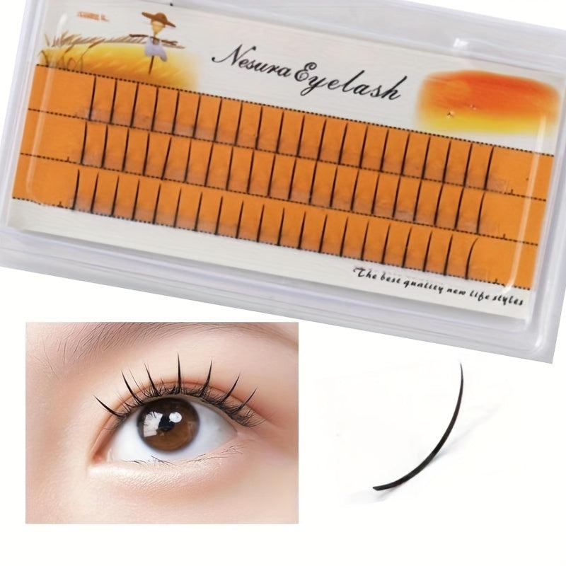 60pcs Single Fairy False Eyelashes Individual Lashes