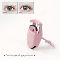 Portable Stainless Steel Eyelash Curler Makeup Tool