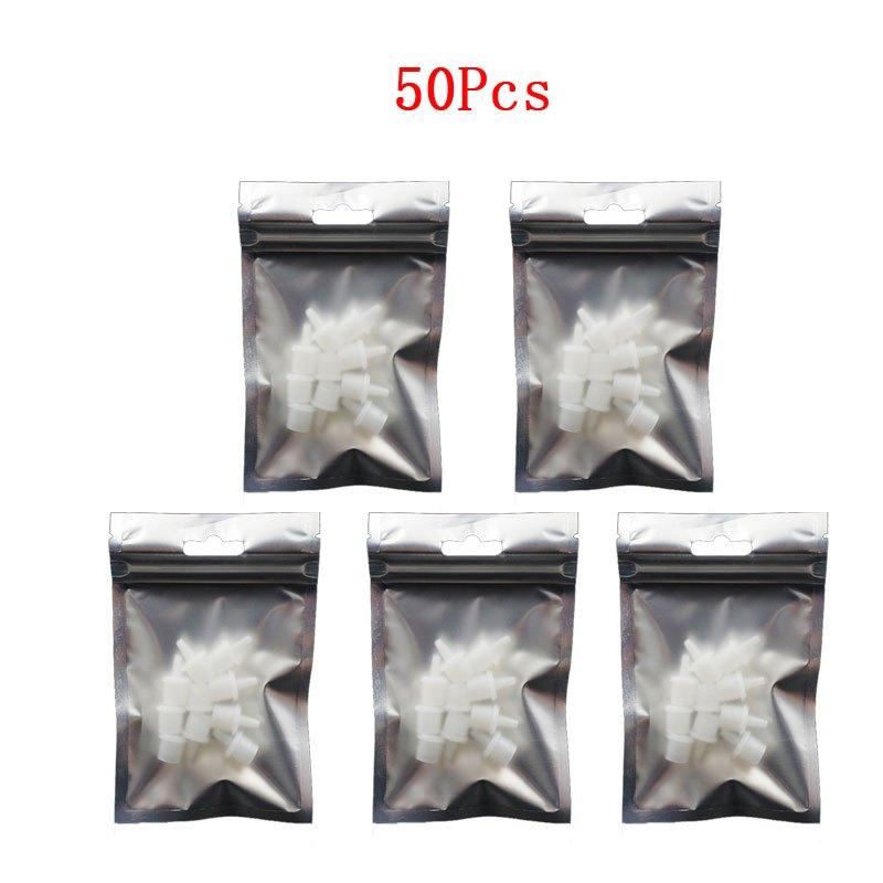 100Pcs Eyelash Glue Bottle Blocking Tool Anti-blocking Replacement Head