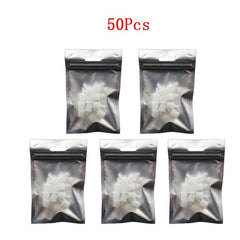 100Pcs Eyelash Glue Bottle Blocking Tool Anti-blocking Replacement Head