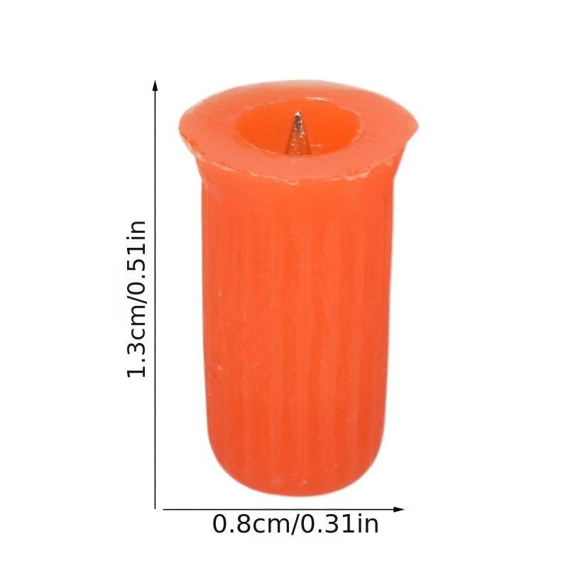 100Pcs Eyelash Glue Bottle Blocking Tool Anti-blocking Replacement Head