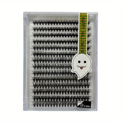 Fire Shaped Halloween Individual Cluster False Eyelashes