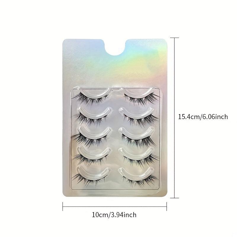 Little Devil Style False Eyelashes 5 Pairs