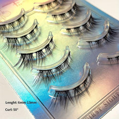 Little Devil Style False Eyelashes 5 Pairs