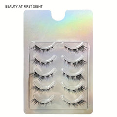 Little Devil Style False Eyelashes 5 Pairs