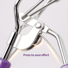 Wide Angle Eyelash Curler Portable Curling Tool for Long Lasting Curly Lashes