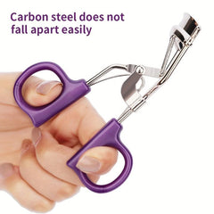 Wide Angle Eyelash Curler Portable Curling Tool for Long Lasting Curly Lashes