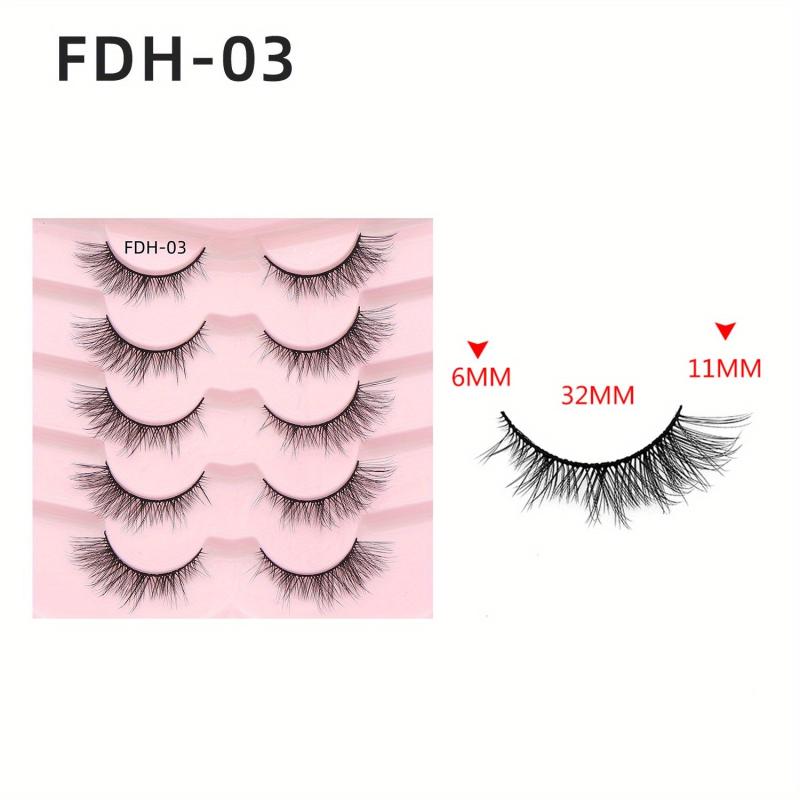 Natural Fox Eyes False Eyelashes for Enhanced Look
