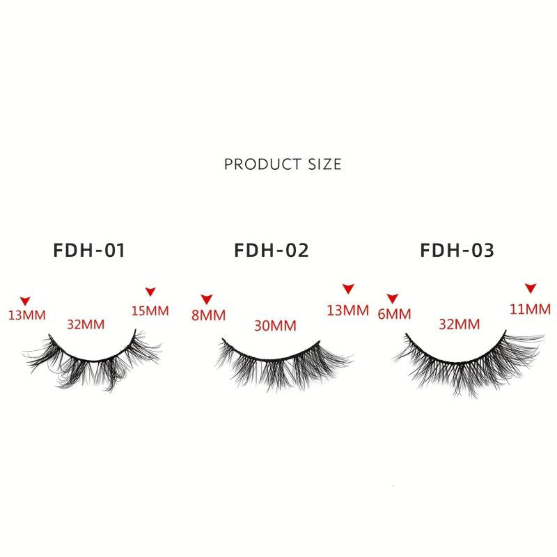 Natural Fox Eyes False Eyelashes for Enhanced Look