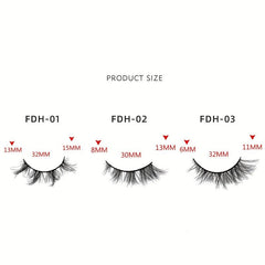 Natural Fox Eyes False Eyelashes for Enhanced Look