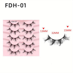 Natural Fox Eyes False Eyelashes for Enhanced Look