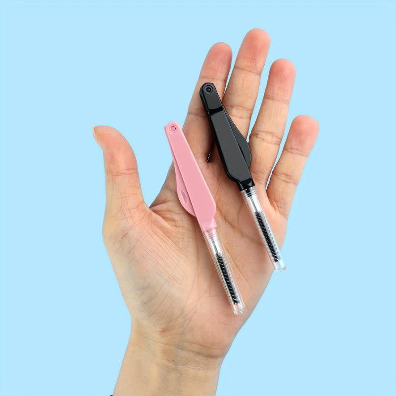2 In 1 Eyelash & Eyebrow Brush Lash Mascara Separator Comb