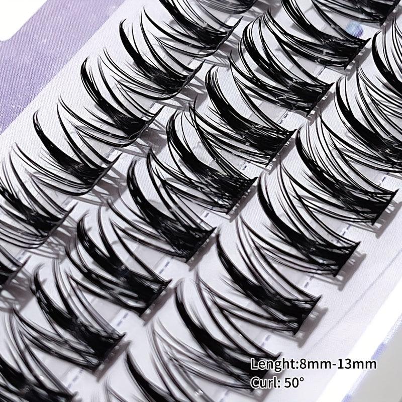 Spiky Wheat Lashes DIY Segmented Eyelashes Extensions