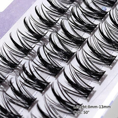 Spiky Wheat Lashes DIY Segmented Eyelashes Extensions