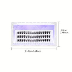 Spiky Wheat Lashes DIY Segmented Eyelashes Extensions