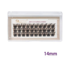 DIY Eyelashes Cluster 30pcs Easy Applying At Home C Curl False Lashes 10 12 14mm