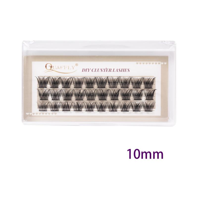 DIY Eyelashes Cluster 30pcs Easy Applying At Home C Curl False Lashes 10 12 14mm