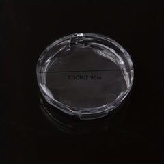 Clear Glitter Eyelash Storage Box with Lash Tray