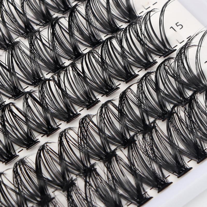 280 Pcs Individual Lashes Cluster Lashes D Curl Wispy Lashes