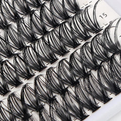 280 Pcs Individual Lashes Cluster Lashes D Curl Wispy Lashes