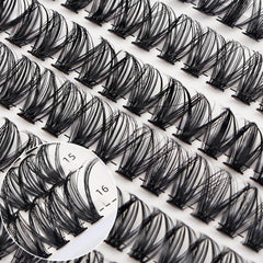 280 Pcs Individual Lashes Cluster Lashes D Curl Wispy Lashes