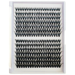 280 Pcs Individual Lashes Cluster Lashes D Curl Wispy Lashes