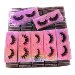 Natural 3D Mink Lashes Mixed Styles Lightweight Reusable Soft