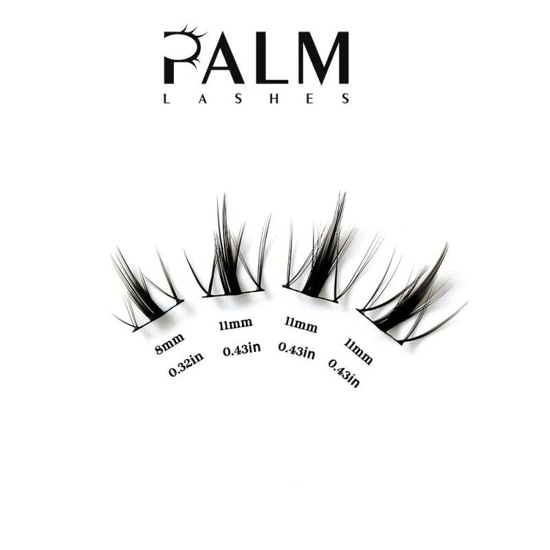 DIY Palm Lashes for Natural Look Eyelash Extensions
