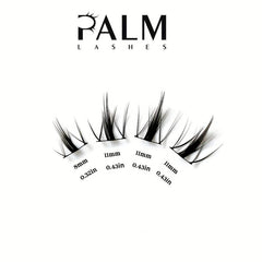DIY Palm Lashes for Natural Look Eyelash Extensions