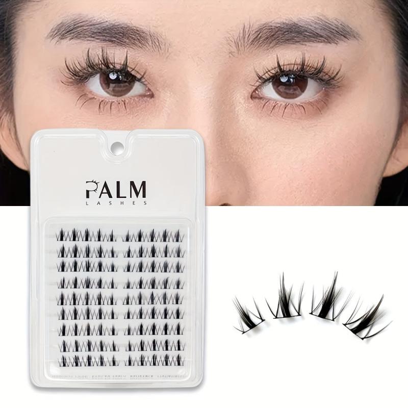 DIY Palm Lashes for Natural Look Eyelash Extensions
