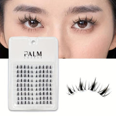 DIY Palm Lashes for Natural Look Eyelash Extensions
