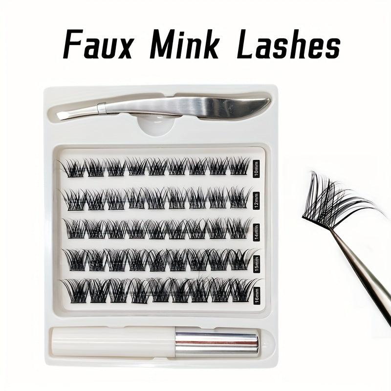 Individual Lashes Cluster 45 Clusters DIY False Eyelashes