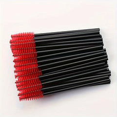 Set Of 50 Eyelash Wand Applicator Eyelash Extension Cord Women s Makeup Tool