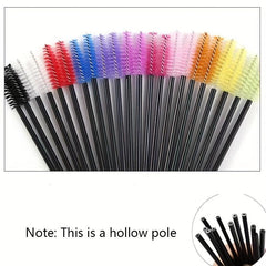 Set Of 50 Eyelash Wand Applicator Eyelash Extension Cord Women s Makeup Tool