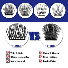 Curling Individual Lash Clusters 72 Pcs DIY Extensions 10-16mm Mix Length