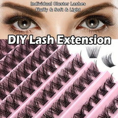 Thick Segmented Lashes Makeup Self Grafting Eyelashes Extension
