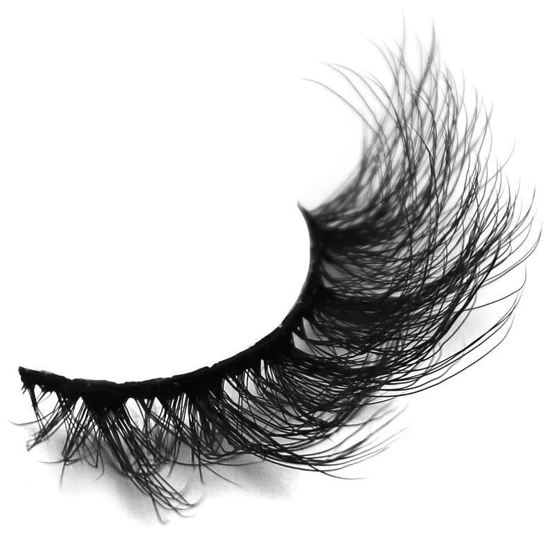 7 Pairs Thick Curling False Eyelashes 18mm Cross Style