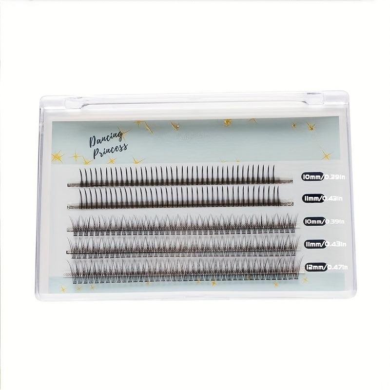 100 200 Clusters Lashes Set Fairy Style Grafting Individual Eyelashes
