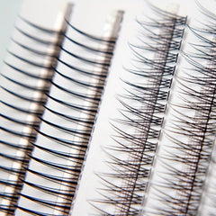 100 200 Clusters Lashes Set Fairy Style Grafting Individual Eyelashes