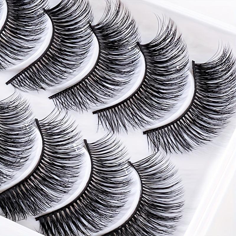 10 Pairs 3D Layer Big Eye False Eyelashes
