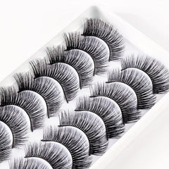 10 Pairs 3D Layer Big Eye False Eyelashes