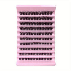 DIY Clusters Eyelash Extension Segmented Lashes 120 Volume Natural