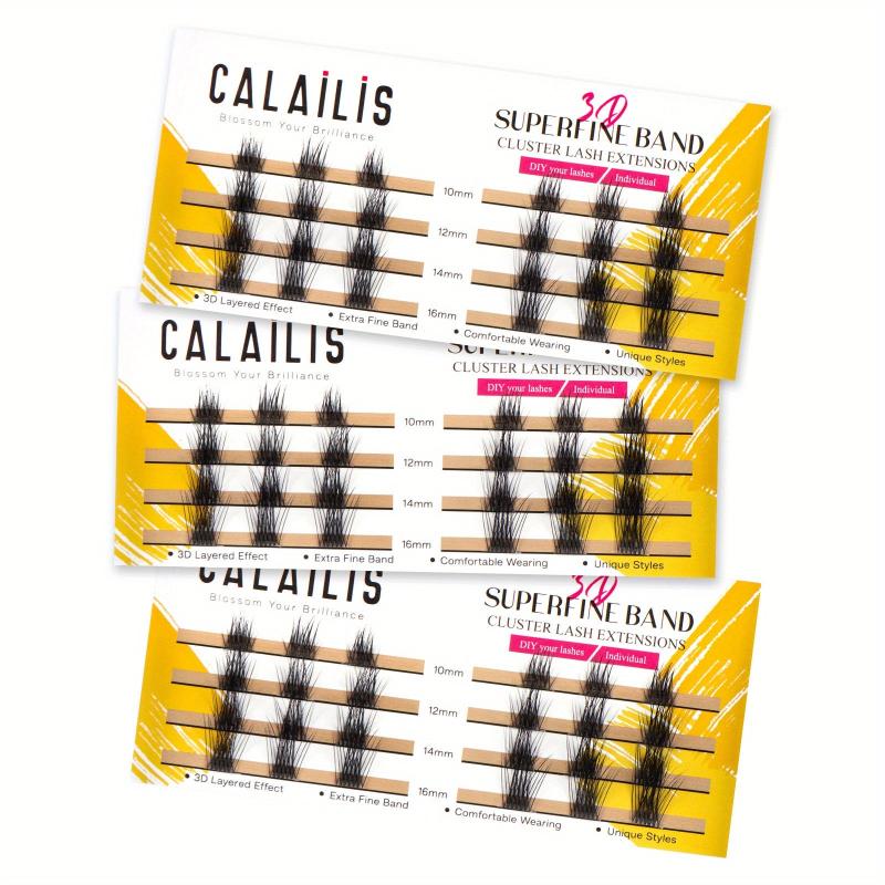 Cluster Lashes DIY Extension Natural Faux Mink False Eyelashes