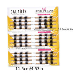 Cluster Lashes DIY Extension Natural Faux Mink False Eyelashes