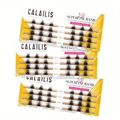 Cluster Lashes DIY Extension Natural Faux Mink False Eyelashes