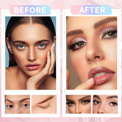 14 Pairs Fluffy Faux Mink False Eyelashes Natural & Dramatic Makeup