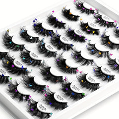 Butterfly 8D Thick False Eyelashes - Perfect for Halloween Party Makeup