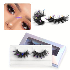 Butterfly 8D Thick False Eyelashes - Perfect for Halloween Party Makeup