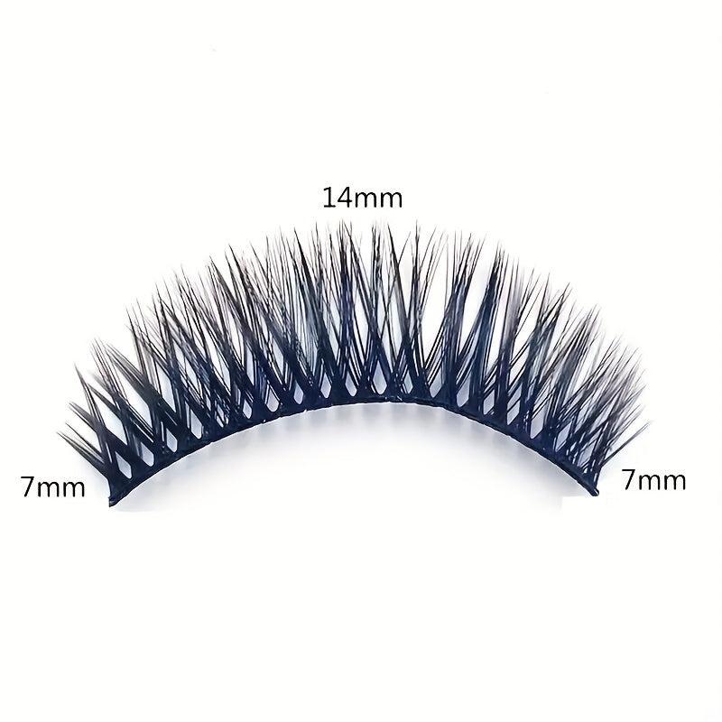 10 Pairs Layer False Eyelashes 3D Curling Thick False Eyelashes